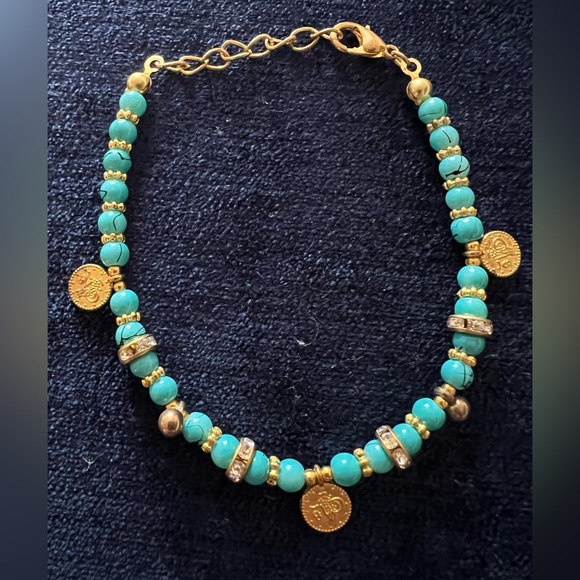 Jewelry - Turkish Bead & Coin Bracelet
